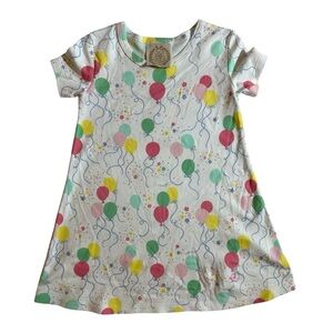 **The Beaufort Bonnet Co. Balloon Print party poly play Dress 2t